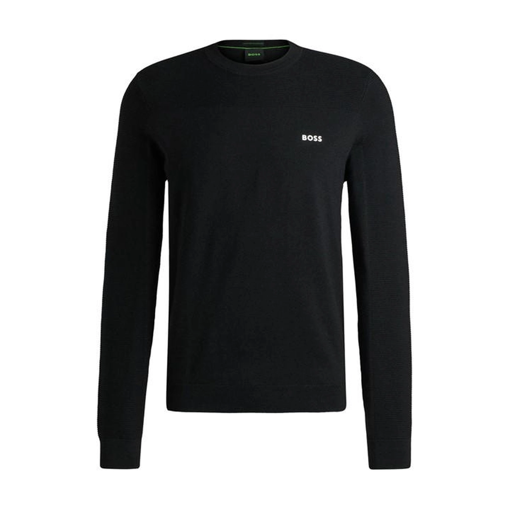 Hugo Boss Momentum-X Crewneck Sweater - Black